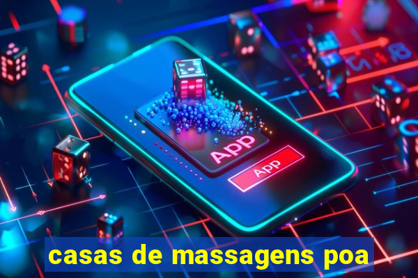 casas de massagens poa